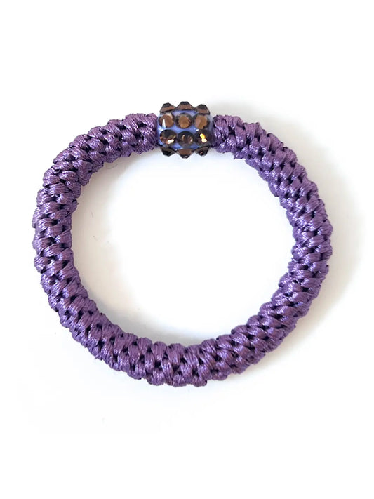 HOOPS RHINESTONE MAUVE