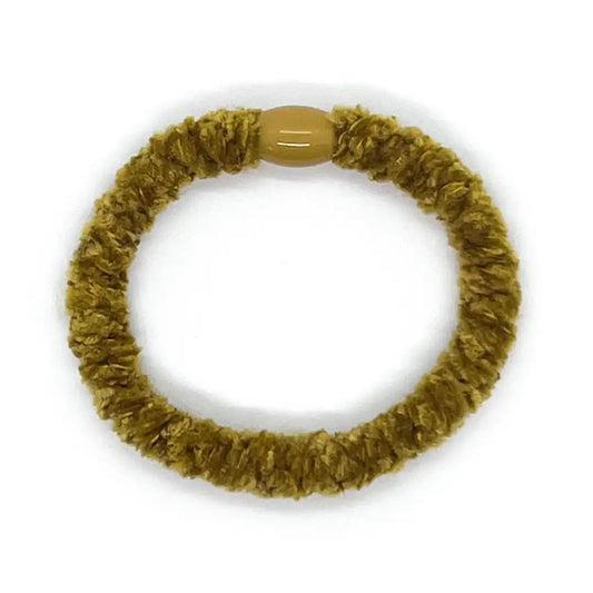 HOOPS VELVET MUSTARD