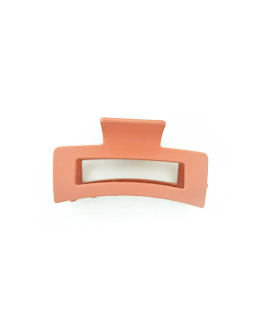 HAIRCLIP MATTE SQUARE DUSTY